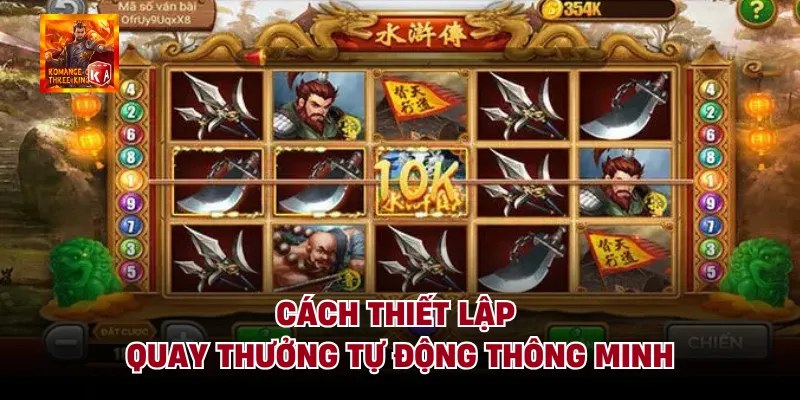 Cách thiết lập quay thưởng tự động thông minh