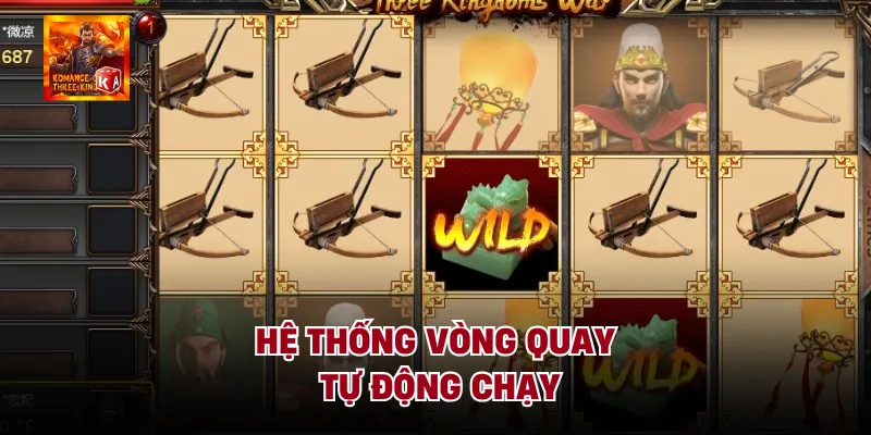 Hệ thống vòng quay tự động chạy