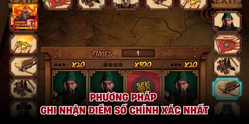 Phương pháp ghi nhận điểm số chính xác nhất