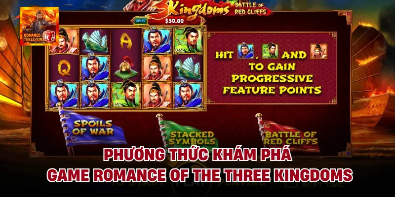 Phương thức khám phá game romance of the three kingdoms