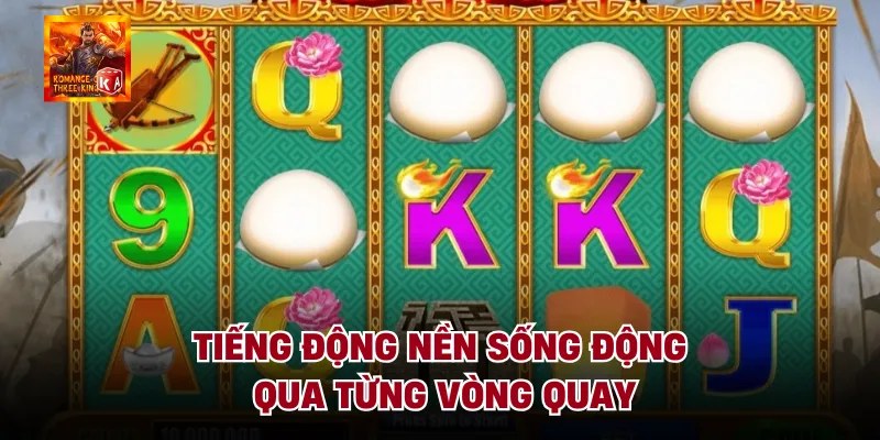 Tiếng động nền sống động qua từng vòng quay