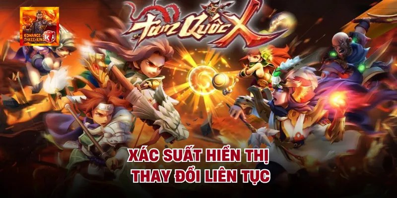 Xác suất hiển thị thay đổi liên tục